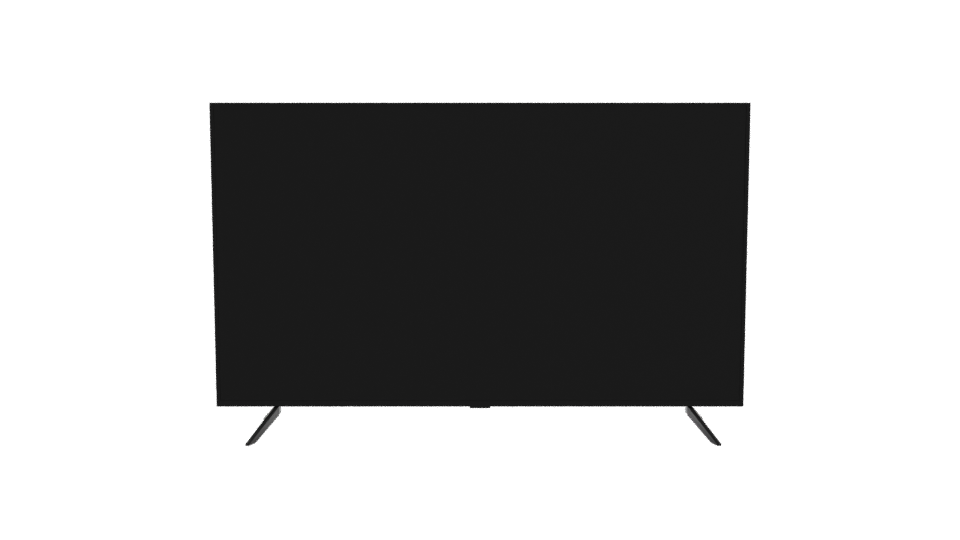 Sleek Modern TV Display Model - Professional 3D Model Render 11