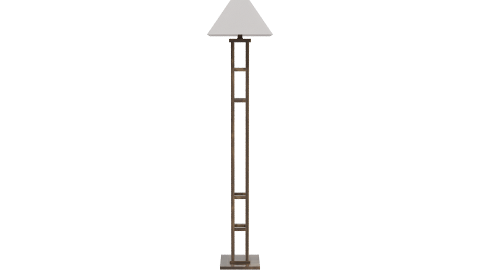 Stylish Floor Lamp 3D Model - Professional 3D Model Render 11