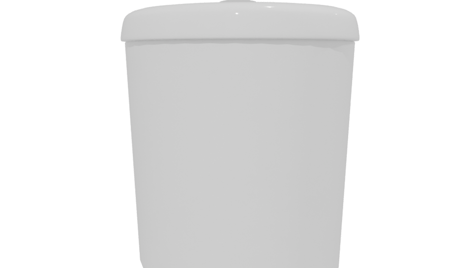 Sleek White Storage Container 3D - Professional 3D Model Render 13