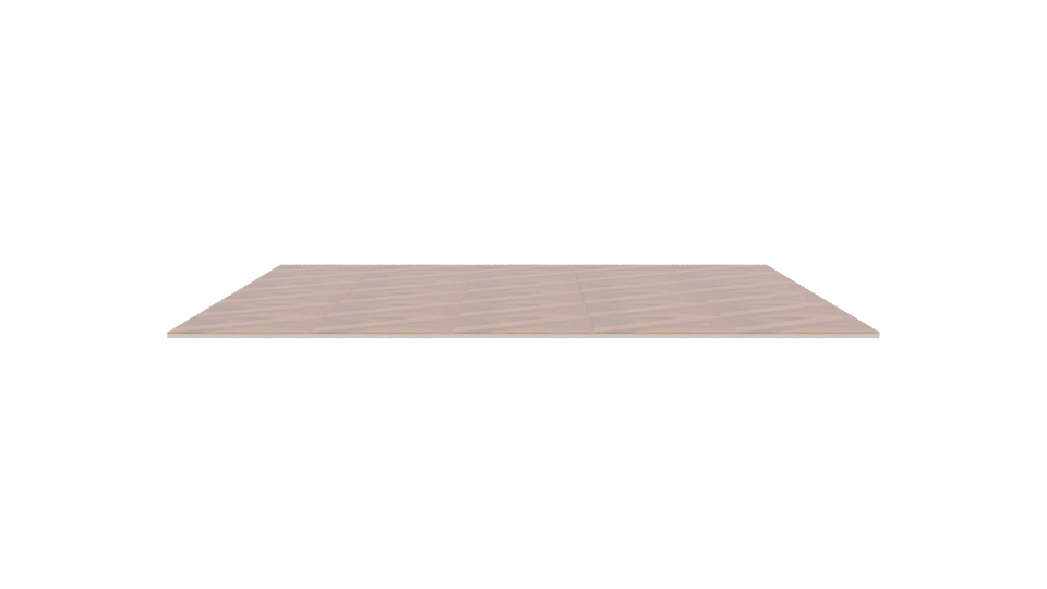 Laminated Oak Parquet Flooring 3D - Professional 3D Model Render 2