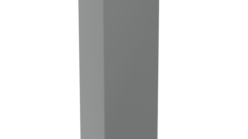 Stylish Modern Refrigerator 3D Model - Professional 3D Model Render 7