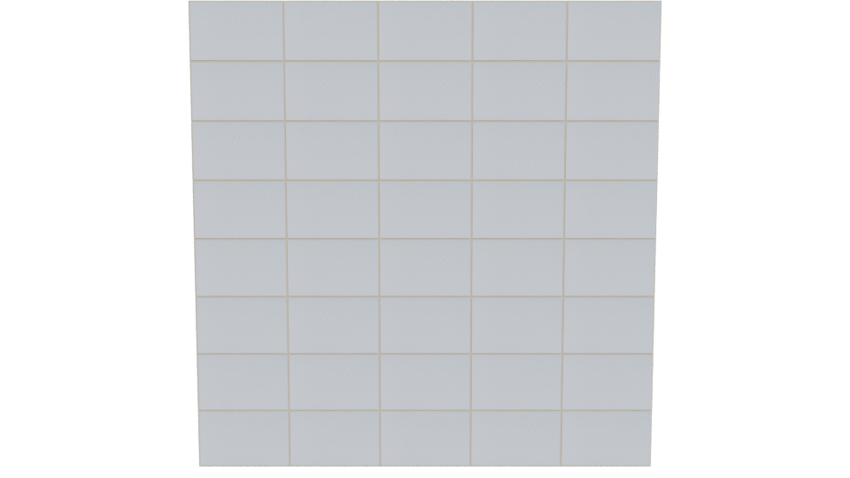 Stylish Modern Wall Panel 3D Model - Professional 3D Model Render 11