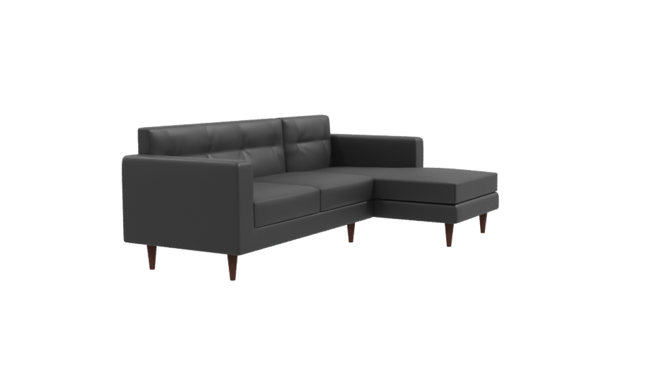 Contemporary Sectional Sofa 3D Model - Professional 3D Model Render 9