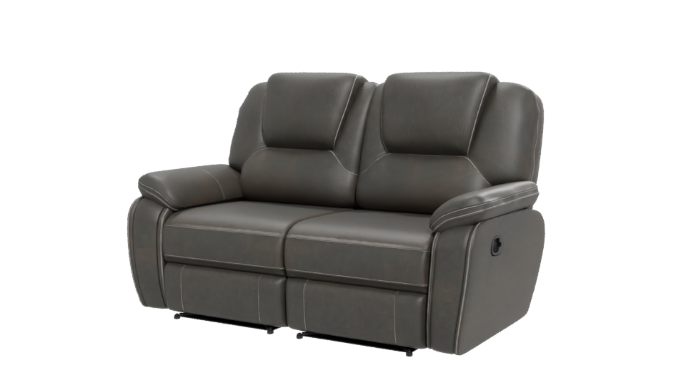 Contemporary Reclining Sofa Model - Professional 3D Model Render 12