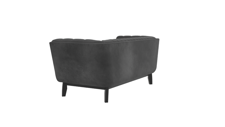 Stylish Modern Sofa 3D Model - Professional 3D Model Render 3