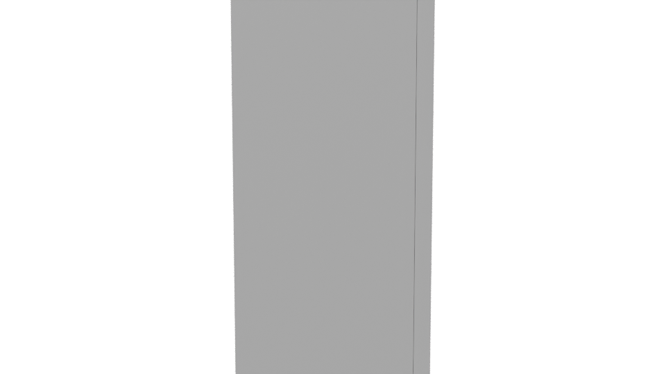 Sleek Modern Refrigerator 3D Model - Professional 3D Model Render 8