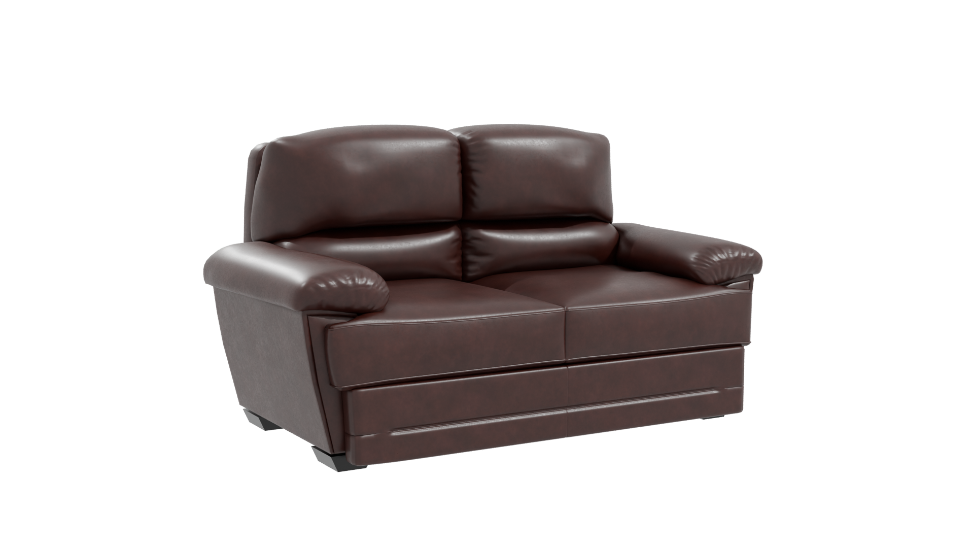 Stylish Leather Sofa 3D Model - Professional 3D Model Render 10