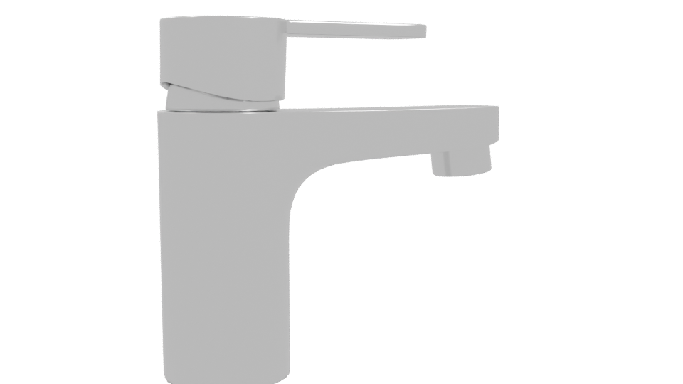 Modern Bathroom Faucet 3D Model - Professional 3D Model Render 10