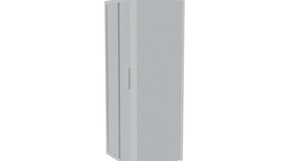 Stylish Glass Shower Door 3D - Professional 3D Model Render 13