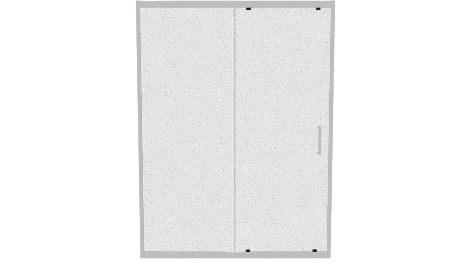 Modern Sliding Glass Door 3D - Professional 3D Model Render 11