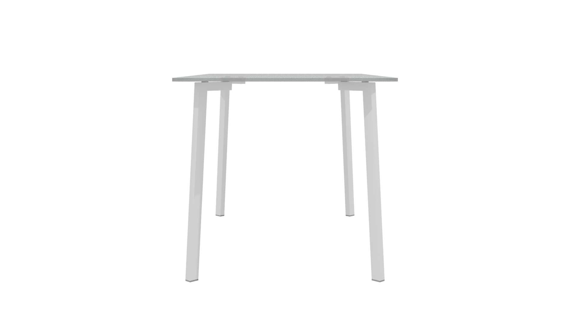 Minimalist Glass Dining Table 3D - Professional 3D Model Render 14