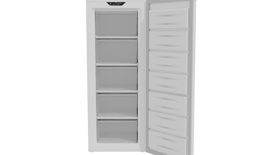 Contemporary Freezer 3D Model - Professional 3D Model Render 11