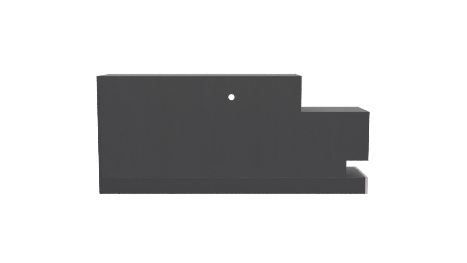 Minimalist Wooden Storage Unit 3D - Professional 3D Model Render 5