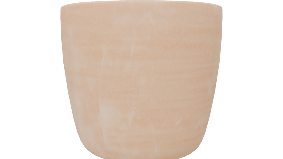 Stylish Ceramic Planter 3D Model - Professional 3D Model Render 6