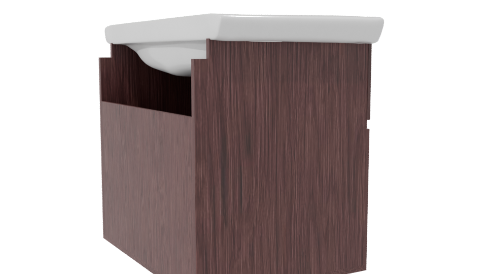 Stylish Modern Bathroom Sink 3D Model - Professional 3D Model Render 7