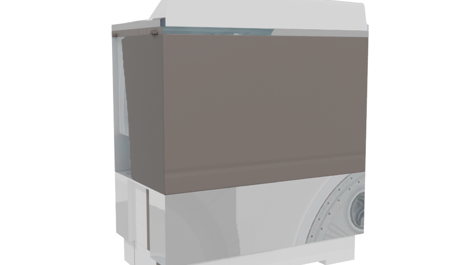 LG Twin Tub Washing Machine 3D - Professional 3D Model Render 4