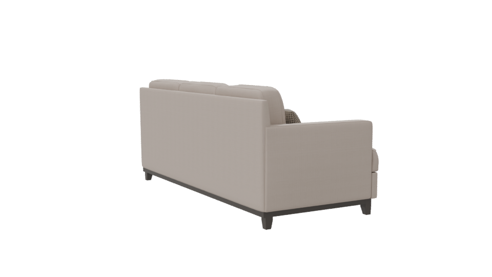 Contemporary Fabric Sofa 3D Model - Professional 3D Model Render 7