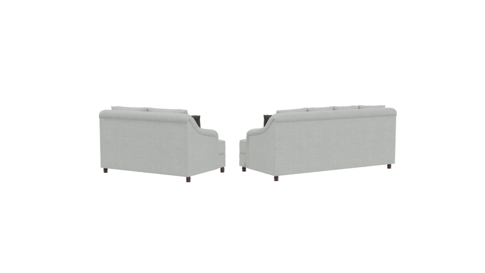 Modern Sofa Set 3D Model - Professional 3D Model Render 4