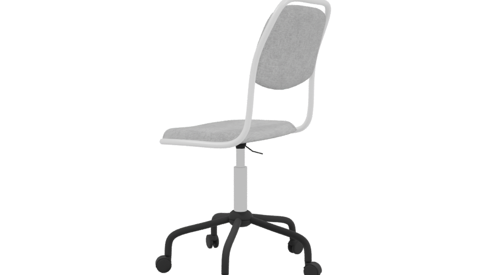 Contemporary Office Chair 3D Model - Professional 3D Model Render 3