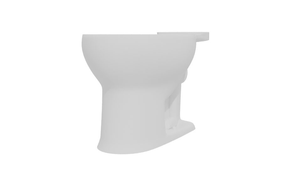 Stylish Bathroom Toilet Model 3D - Professional 3D Model Render 12