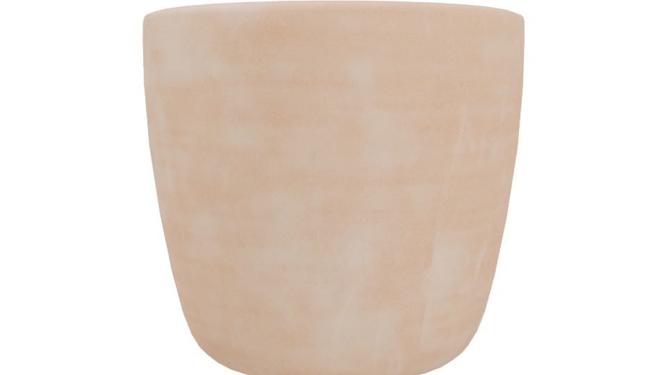 Stylish Ceramic Planter 3D Model - Professional 3D Model Render 4