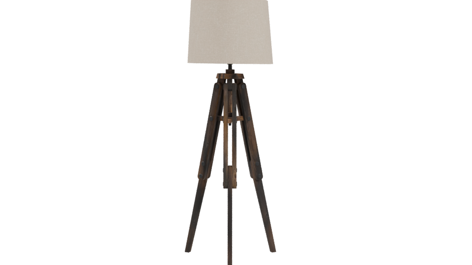 Mariner Floor Lamp 3D Model - Professional 3D Model Render 4