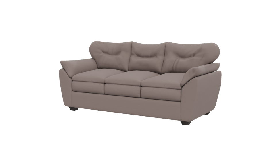 Stylish Fabric Sofa 3D Model - Professional 3D Model Render 12