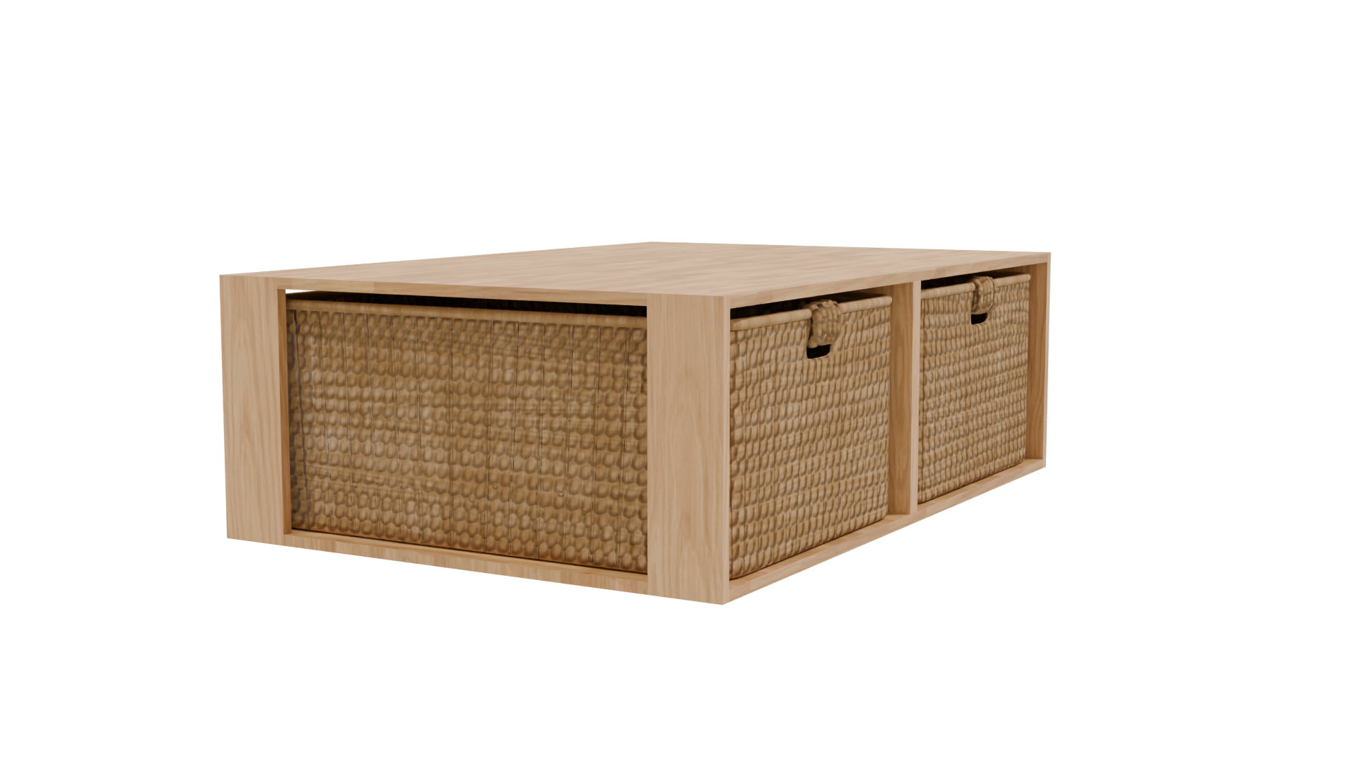 Katina Wooden Center Table 3D - Professional 3D Model Render 9