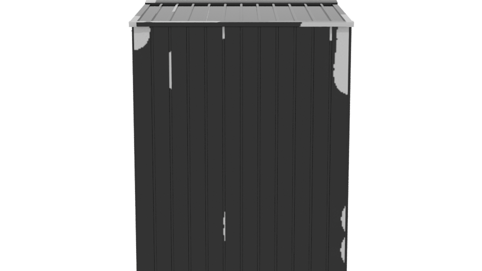 Garden Storage Shed 3D Model - Professional 3D Model Render 2