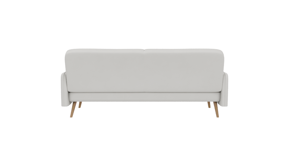 Minimalist White Sofa 3D Model - Professional 3D Model Render 5