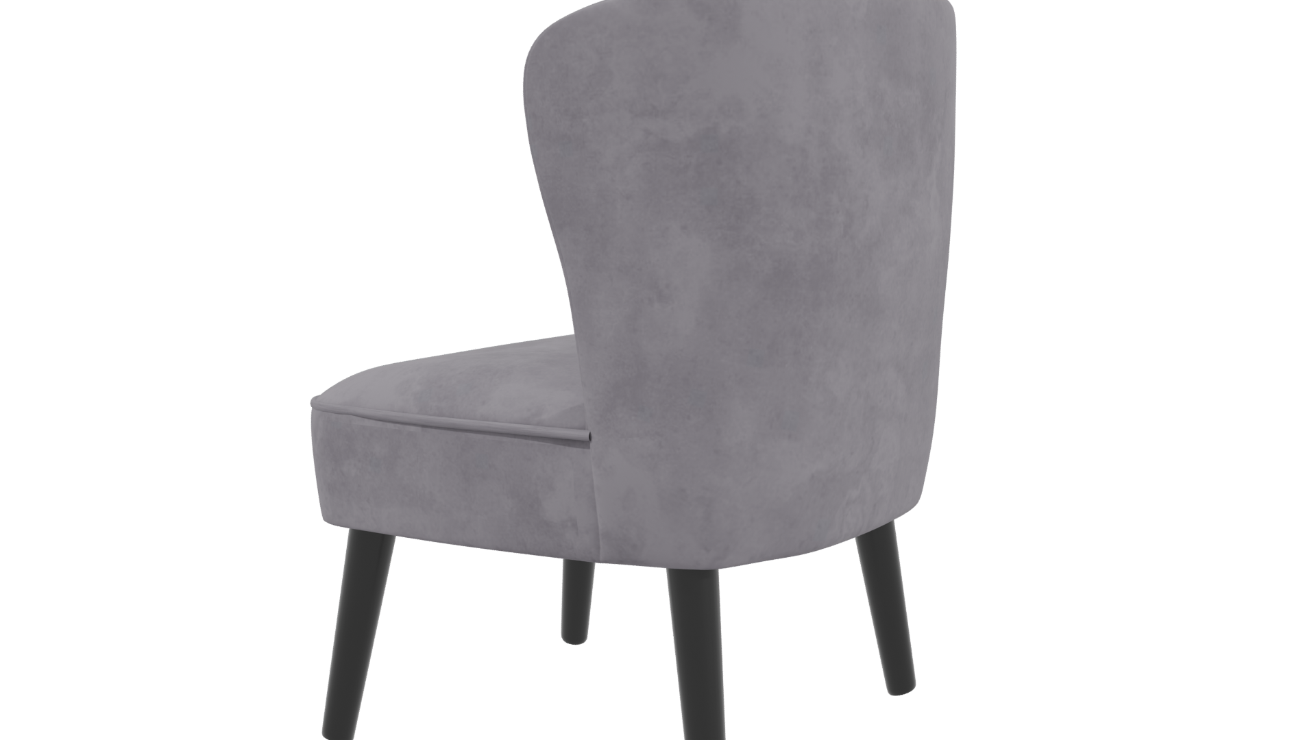 Stylish Upholstered Accent Chair 3D - Professional 3D Model Render 3