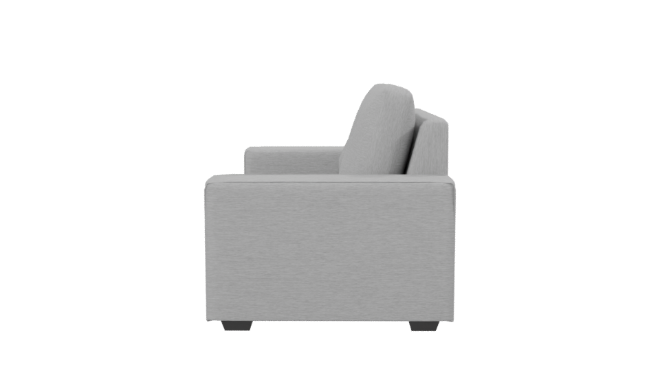 Stylish Modern Fabric Sofa 3D Model - Professional 3D Model Render 2
