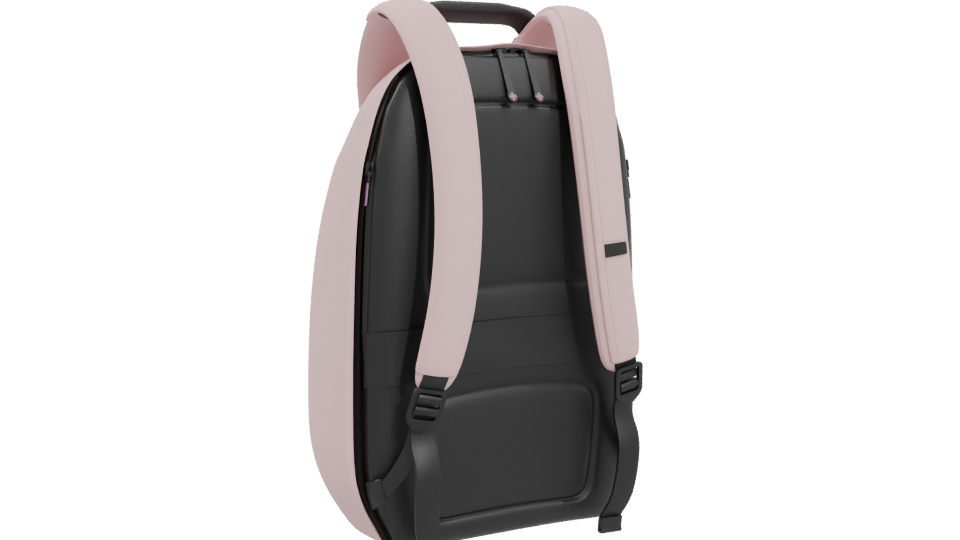 Stylish Modern Luggage Bag 3D - Professional 3D Model Render 4