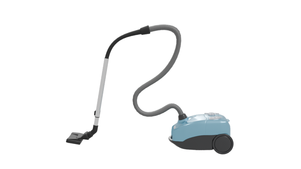 Compact Portable Vacuum Cleaner 3D Model - Professional 3D Model Render 11
