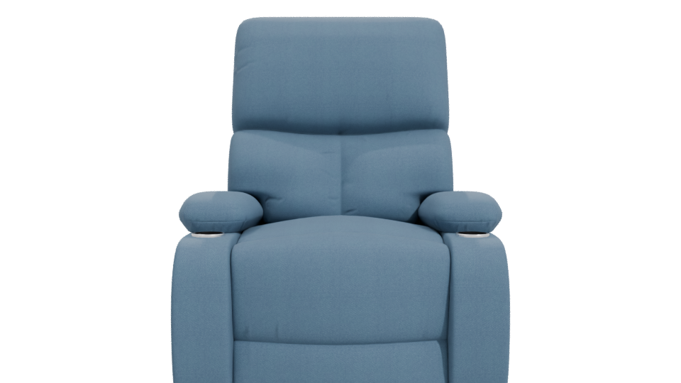 Luxurious Recliner Chair 3D Model - Professional 3D Model Render 11