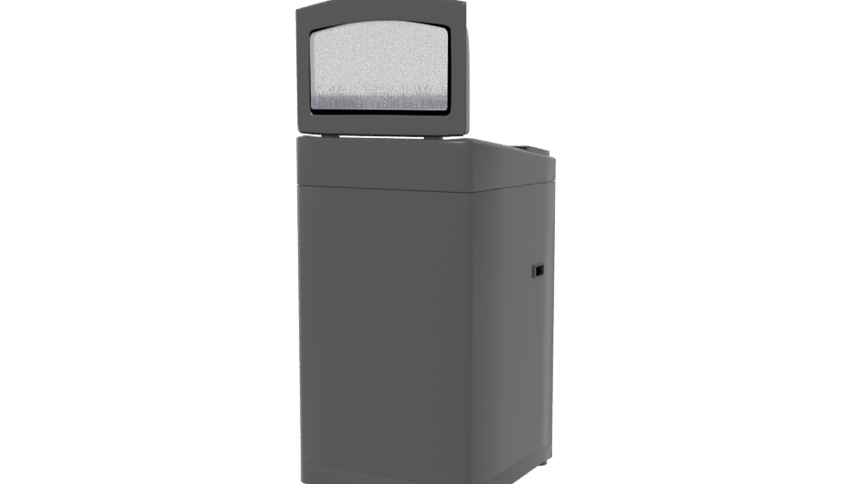 Modern Top-Loading Washing Machine 3D - Professional 3D Model Render 6