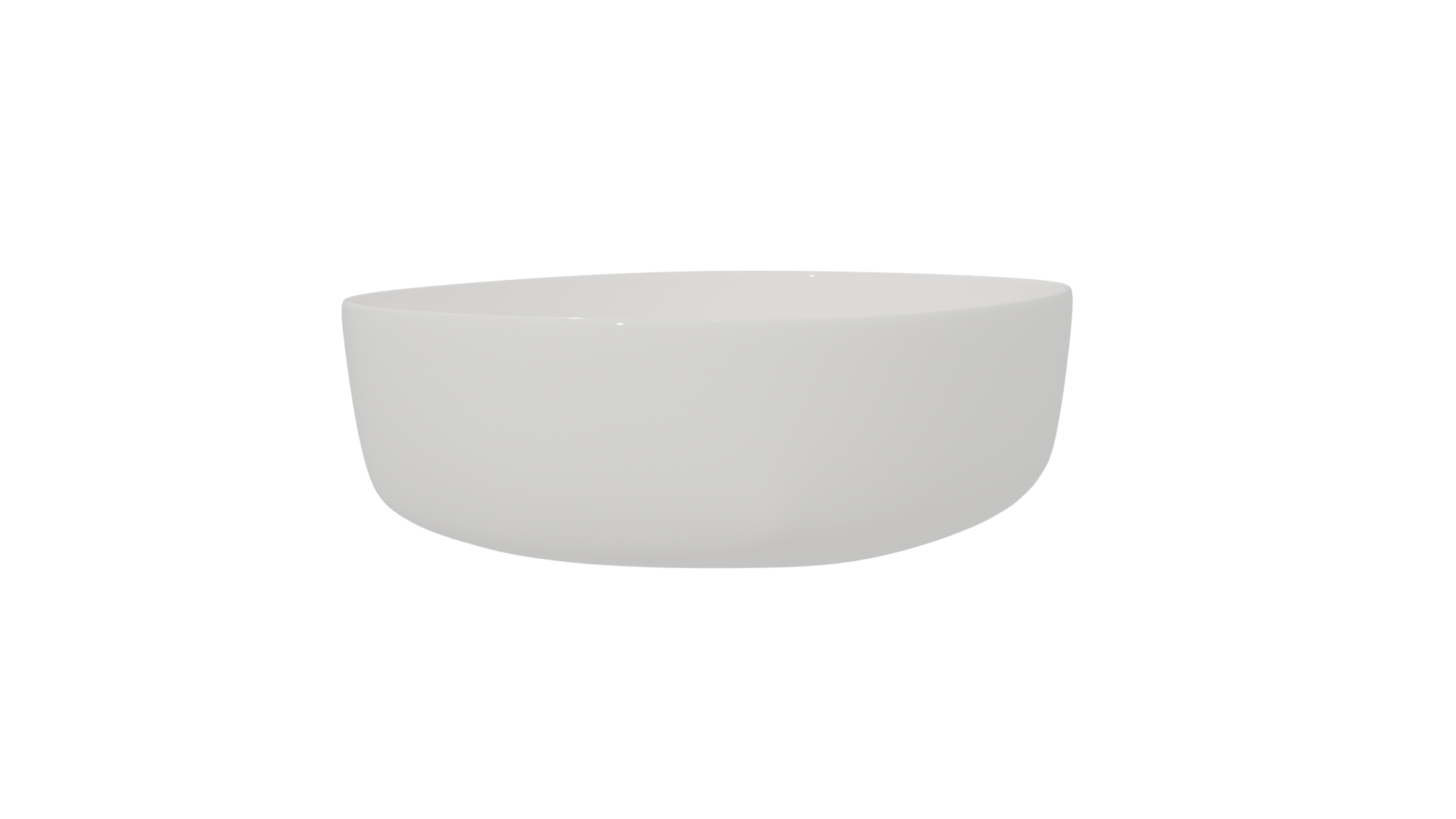 Sleek Minimalist Storage Bowl 3D - Professional 3D Model Render 6
