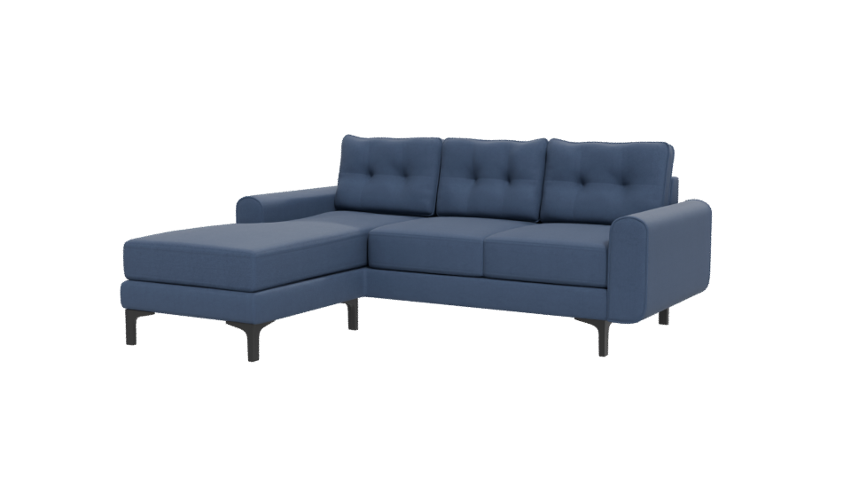 Stylish Modern Sectional Sofa 3D - Professional 3D Model Render 12