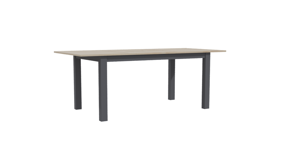 Minimalist Wooden Dining Table 3D - Professional 3D Model Render 10