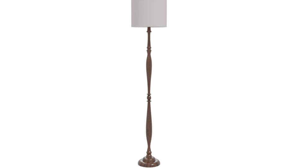 Elegant Floor Lamp 3D Model - Professional 3D Model Render 11