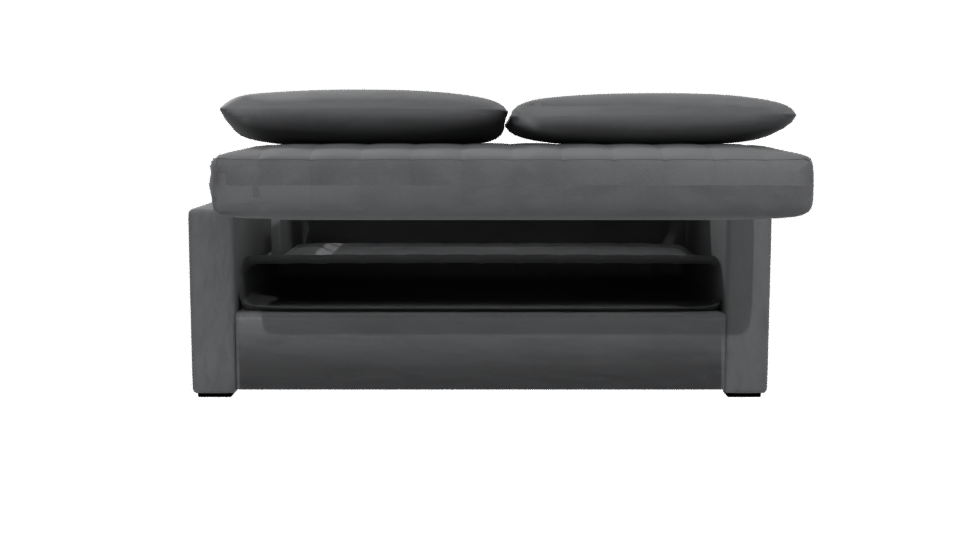 Contemporary Fabric Sofa Model - Professional 3D Model Render 5