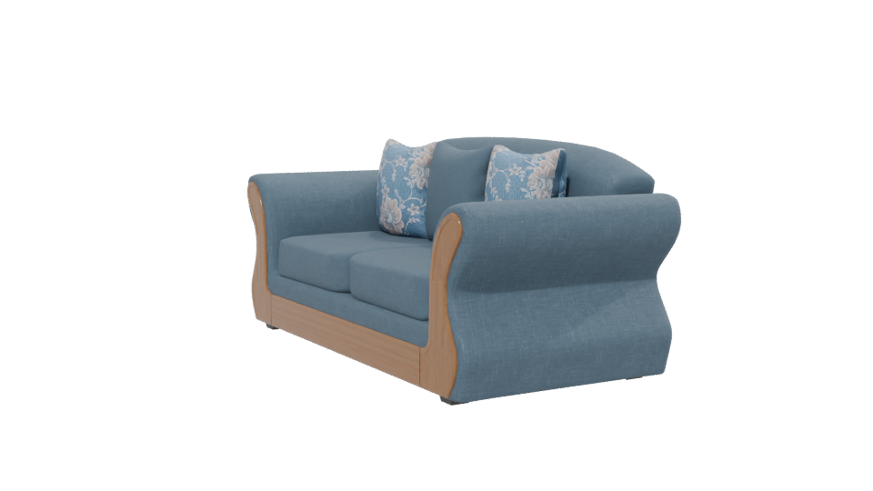 Elegant Modern Sofa 3D Model - Professional 3D Model Render 13