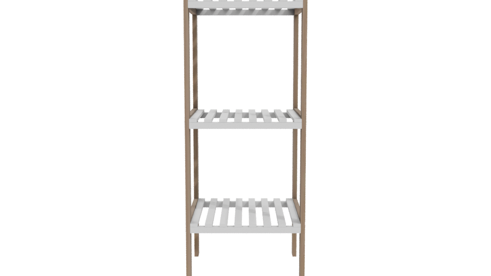 Repisa Mad 2 Band 3D Model - Professional 3D Model Render 11