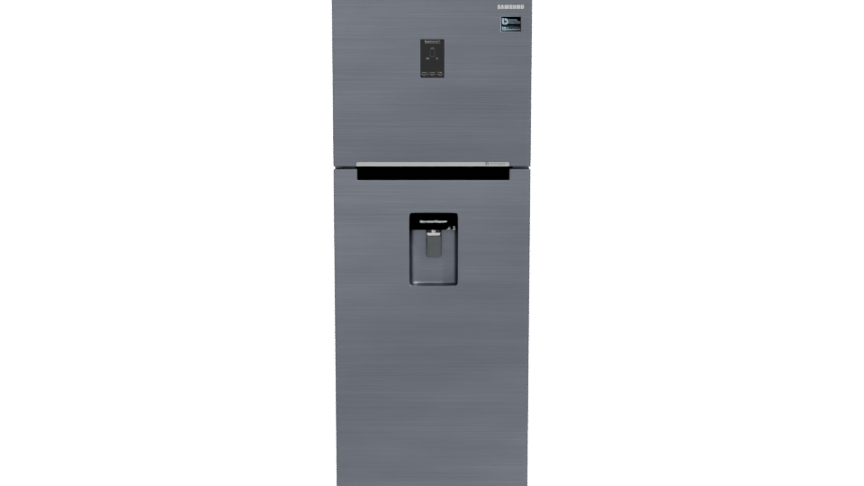 Sleek Stainless Steel Refrigerator 3D - Professional 3D Model Render 11