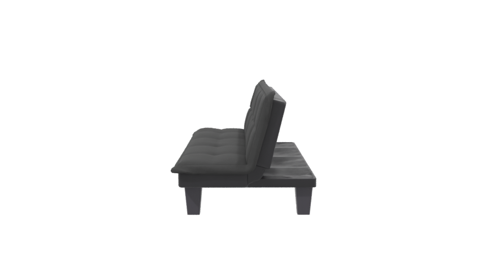 Contemporary Minimalist Sofa Model - Professional 3D Model Render 2