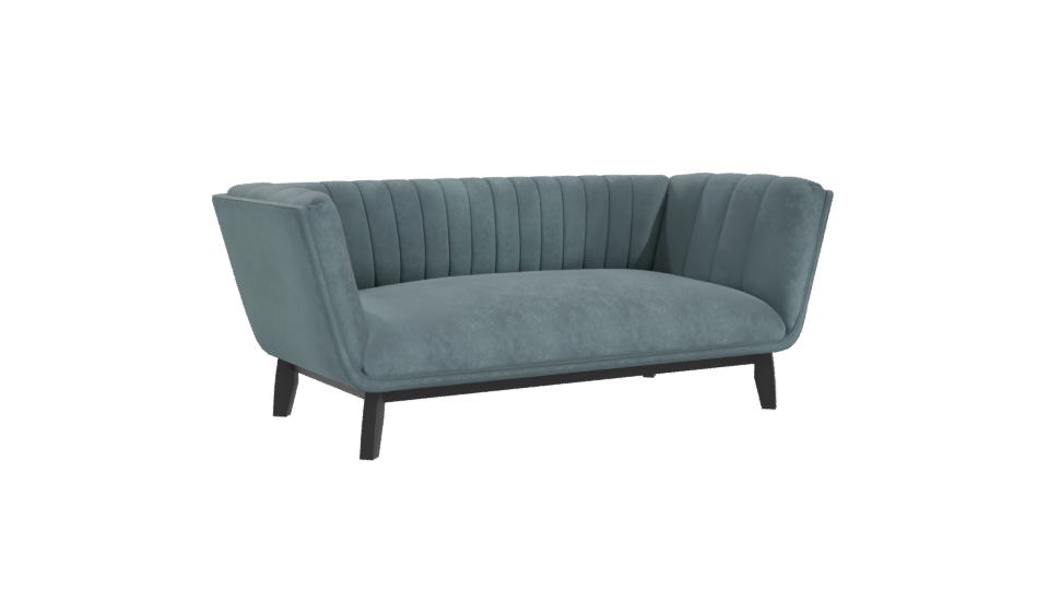 Elegant Modern Couch Model - Professional 3D Model Render 10