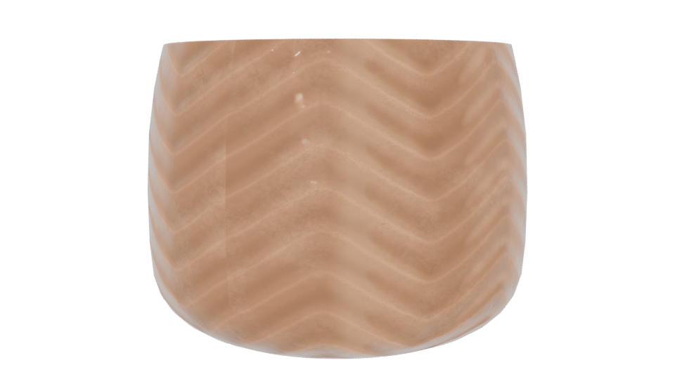 Stylish Decorative Planter Model - Professional 3D Model Render 6