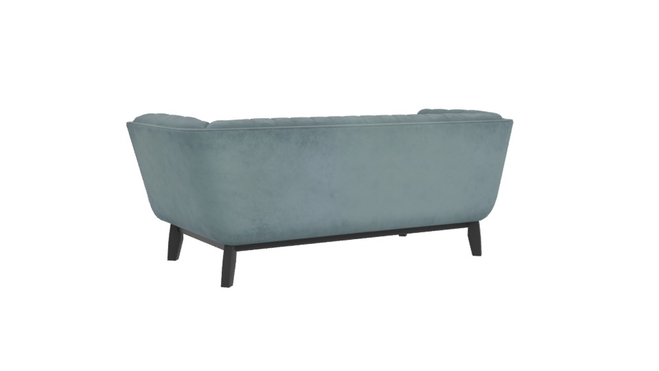 Elegant Modern Couch Model - Professional 3D Model Render 4