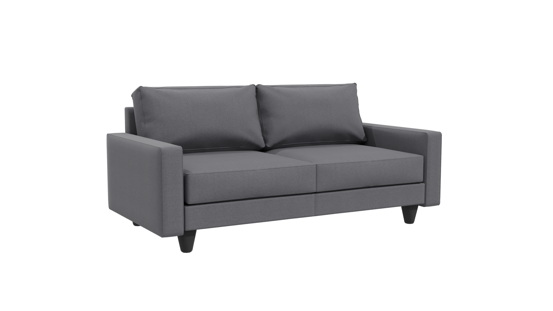 Contemporary Fabric Sofa 3D Model - Professional 3D Model Render 10