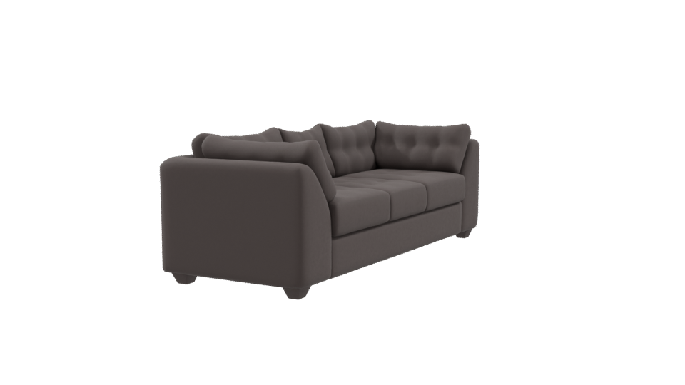 Stylish Contemporary Sofa 3D Model - Professional 3D Model Render 9
